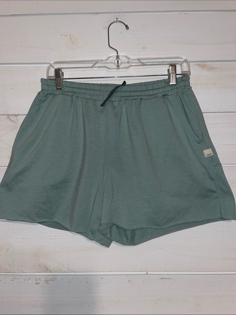 Vuori Women’s Drawstring Lounge Shorts - Sage Green